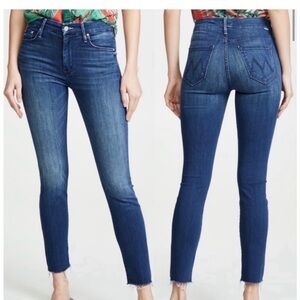 MOTHER Looker Ankle Fray